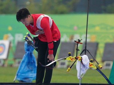 江南体育-射箭选手箭法精妙，神箭无虚得胜晋级